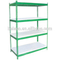 Best selling rivet boltless rack for sale/Iron metal storage slotted angle/High quality slotted angle multi-tier Shelving